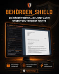 Behörden-Shield | 30 rechtssichere Vorlagen & Widersprüche für Jobcenter, Finanzamt, Krankenkasse | Formular Generator | 100% Offline Tool
